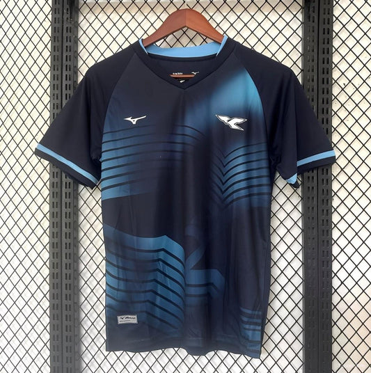Camisola SS Lazio 2025-26 Alternativa Azul Versão Adepto