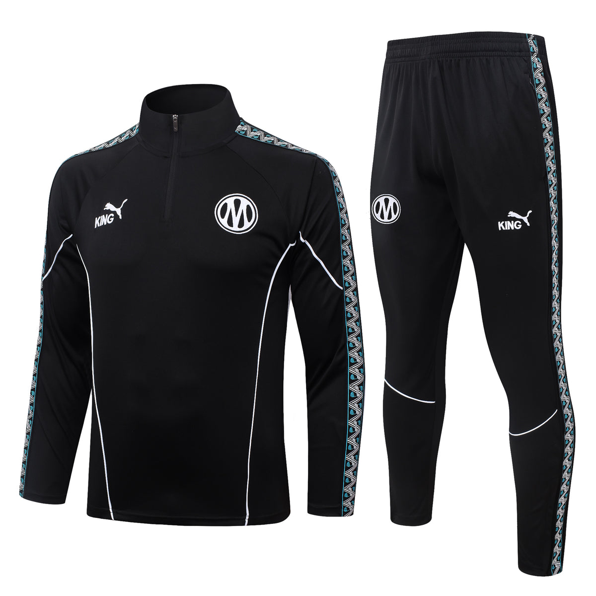 Fato de Treino Olympique Marselha 2026-27 - Camisola com Fecho