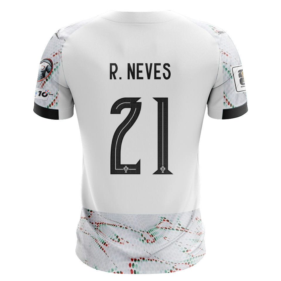 Camisola Portugal 2025 Alternativa Versão Adepto R. NEVES #21
