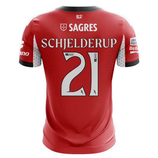 Camisola SLB 2025-26 Principal Versão Adepto SCHJELDERUP #21