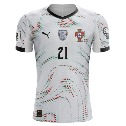 Camisola Portugal 2025 Alternativa Versão Adepto R. NEVES #21