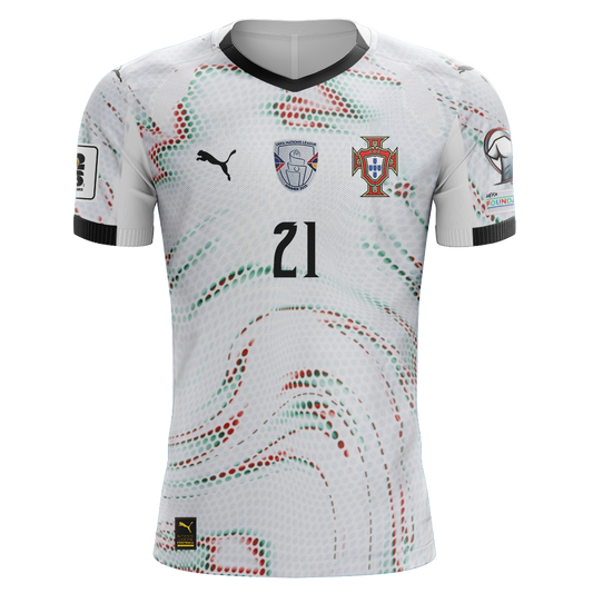 Camisola Portugal 2025 Alternativa Versão Adepto R. NEVES #21