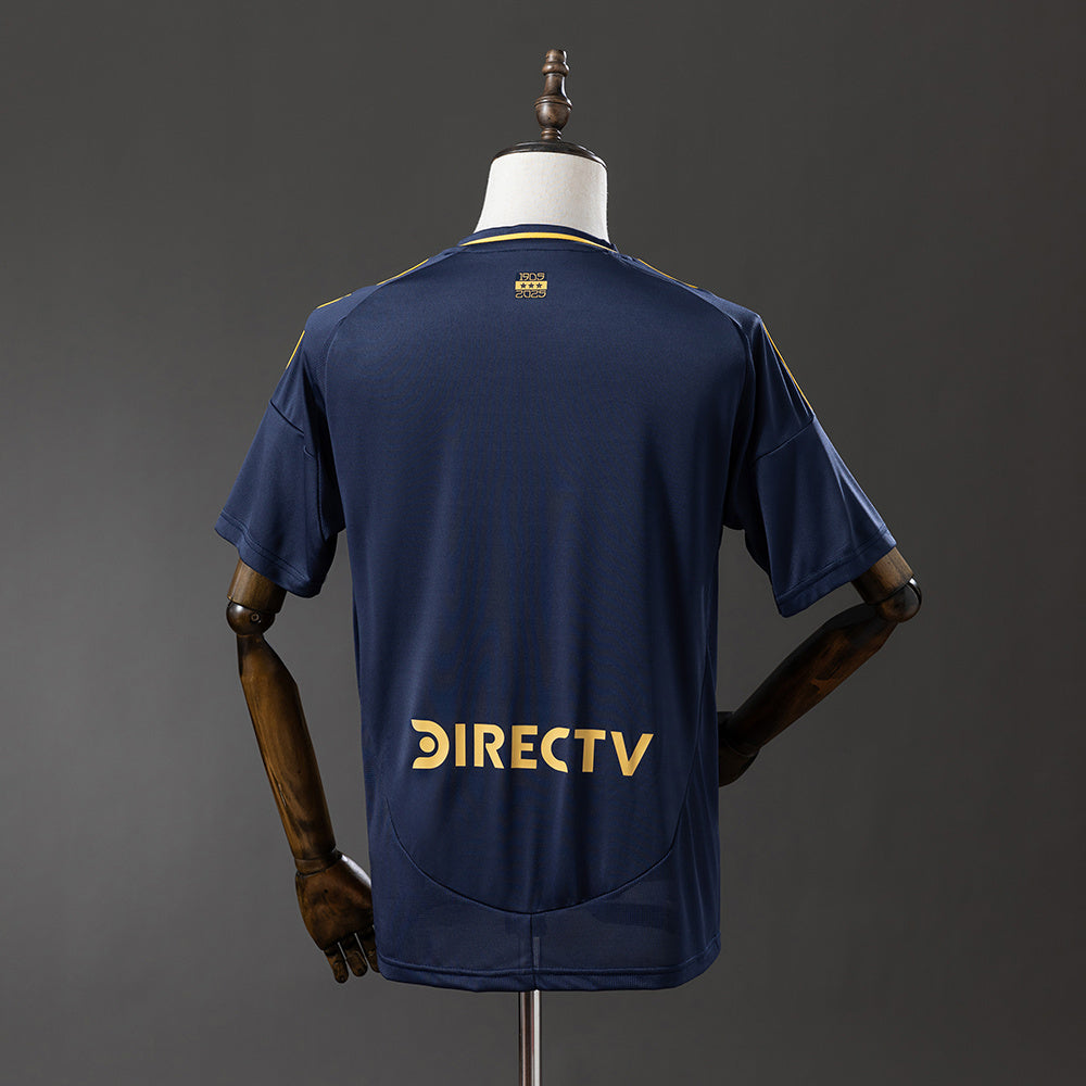 Camisola CA Boca Juniors 2025-26 Alternativa Azul Versão Adepto