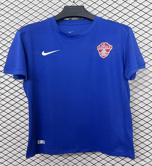 Camisola Elche CF 2025-26 Alternativa Azul Versão Adepto