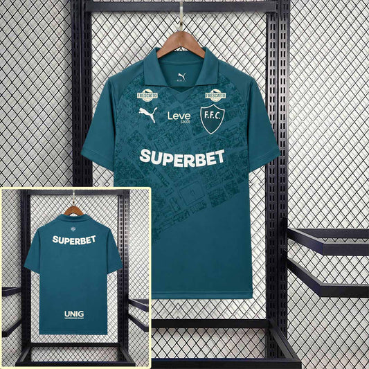 Camisola Fluminense FC 2026-27 Alternativa Verde Versão Adepto Todos Patrocinadores
