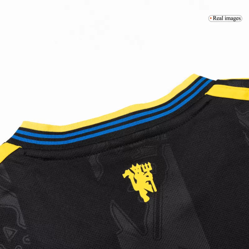 Kit Criança M-United 2025-26 Alternativo