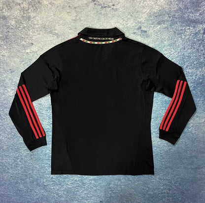 Camisola Manga Comprida Ac Milan 2011-12 Alternativa