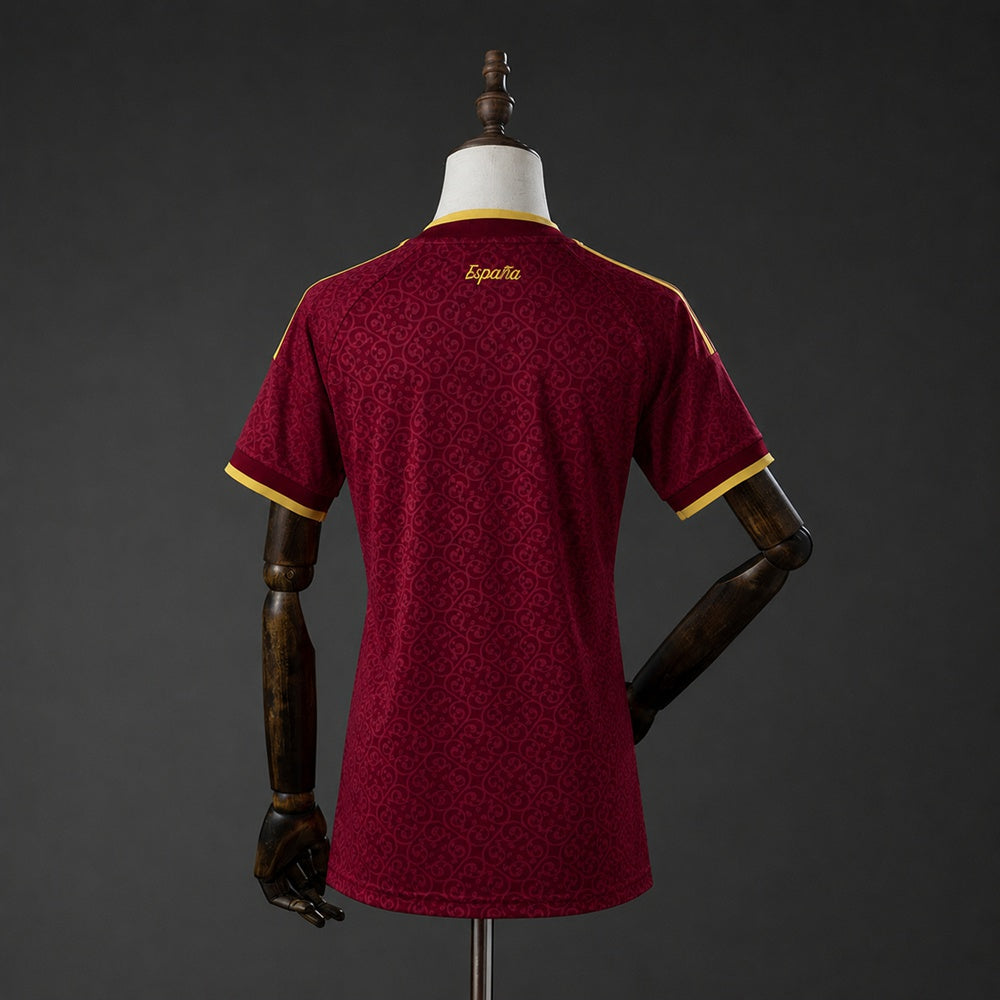 Camisola Espanha 2026 Edição Especial 2 Estrelas Versão Mulher