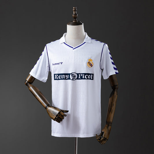 Camisola Real Madrid CF 1989-90 Principal Versão Adepto