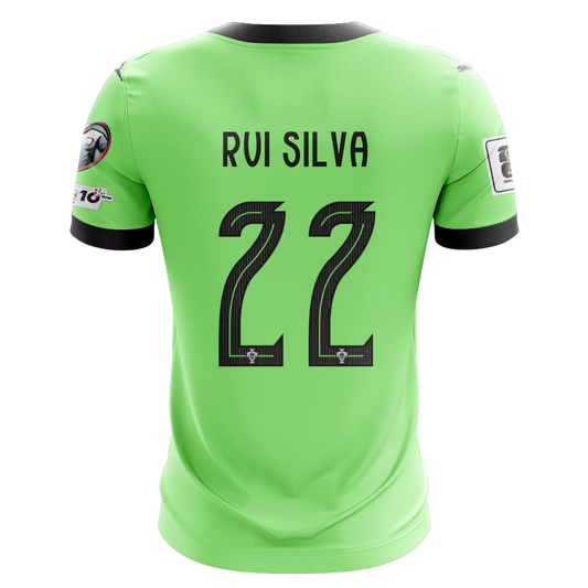 Camisola Portugal 2025 Guarda-Redes Versão Adepto RUI SILVA #22