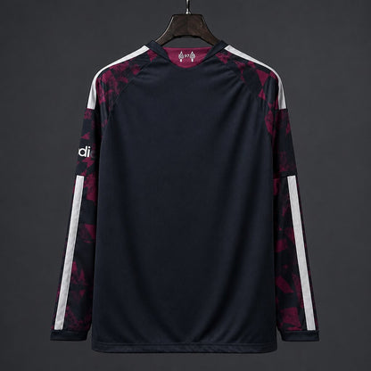 Camisola Manga Comprida LIV 2026-27 Alternativa Preta Versão Adepto
