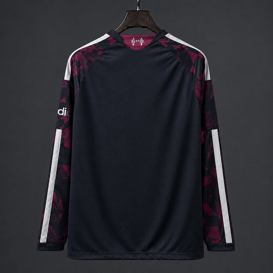 Camisola Manga Comprida LIV 2026-27 Alternativa Preta Versão Adepto