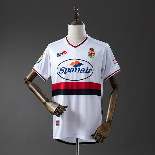 Camisola RCD Maiorca 2001-02 Alternativa Branca Versão Adepto