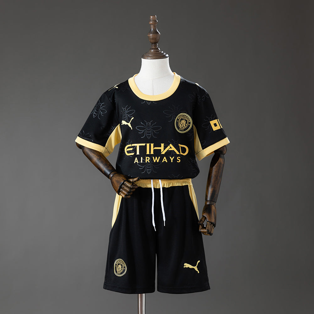 Kit Criança MCI 2026-27 Alternativo Preto