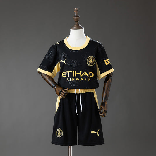 Kit Criança MCI 2026-27 Alternativo Preto