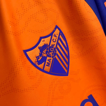 Camisola Malaga CF 2025-26 Alternativa Laranja Versão Adepto
