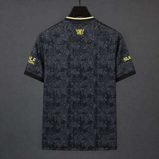 Camisola WOL 2026-27 Alternativa Preta Versão Adepto