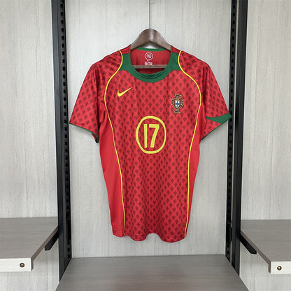 Camisola Portugal 2004 Principal C.RONALDO #17 (Entrega Imediata)