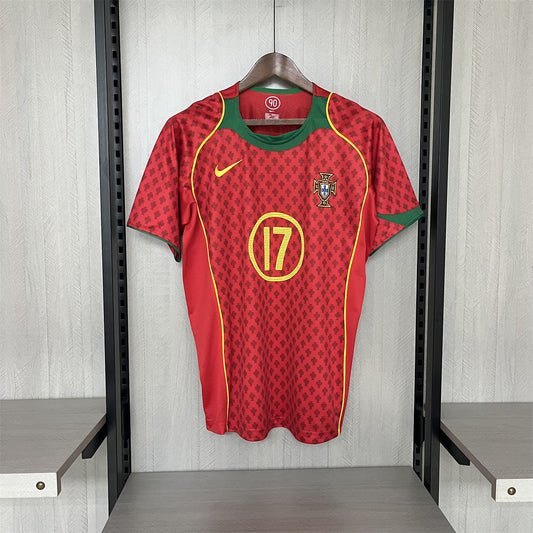 Camisola Portugal 2004 Principal C.RONALDO #17 (Entrega Imediata)