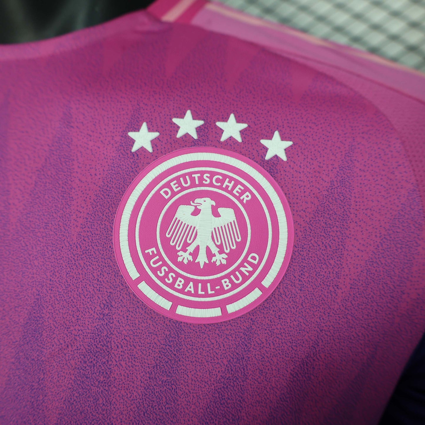 Camisola Alemanha 2024 Alternativa Rosa Versão Jogador