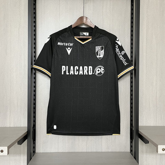 Camisola Vitoria SC 2024-25 Alternativa Preta Versão Adepto