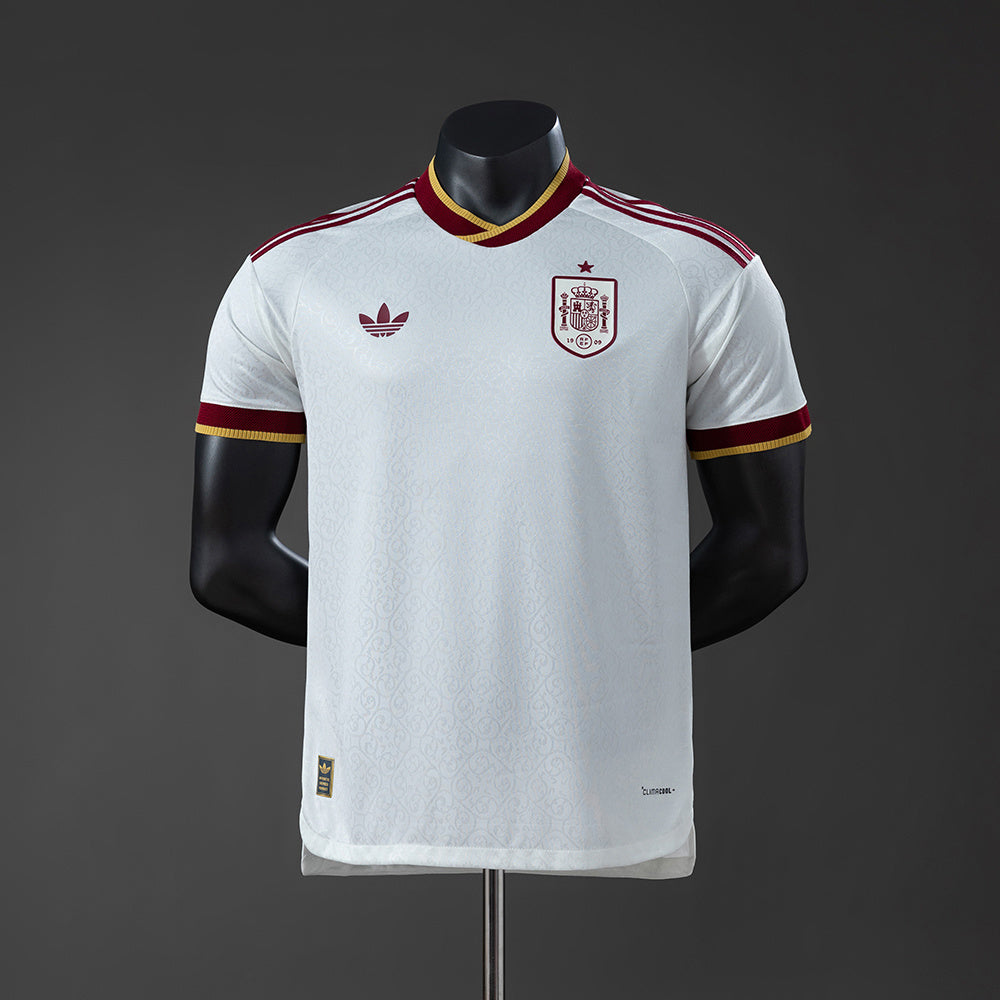Camisola Espanha 2026 Alternativa Branca Versão Jogador