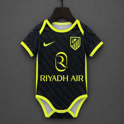 Body Bebé Atletico Madrid 2026-27 Alternativo Preto