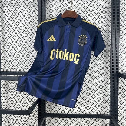 Camisola Fenerbahce 2025-26 Alternativa Azul Versão Adepto