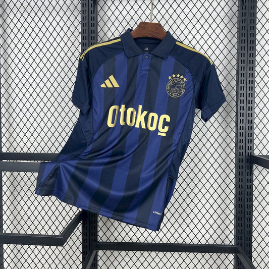 Camisola Fenerbahce 2025-26 Alternativa Azul Versão Adepto