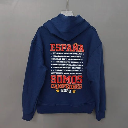Hoodie Espanha 2026 Azul