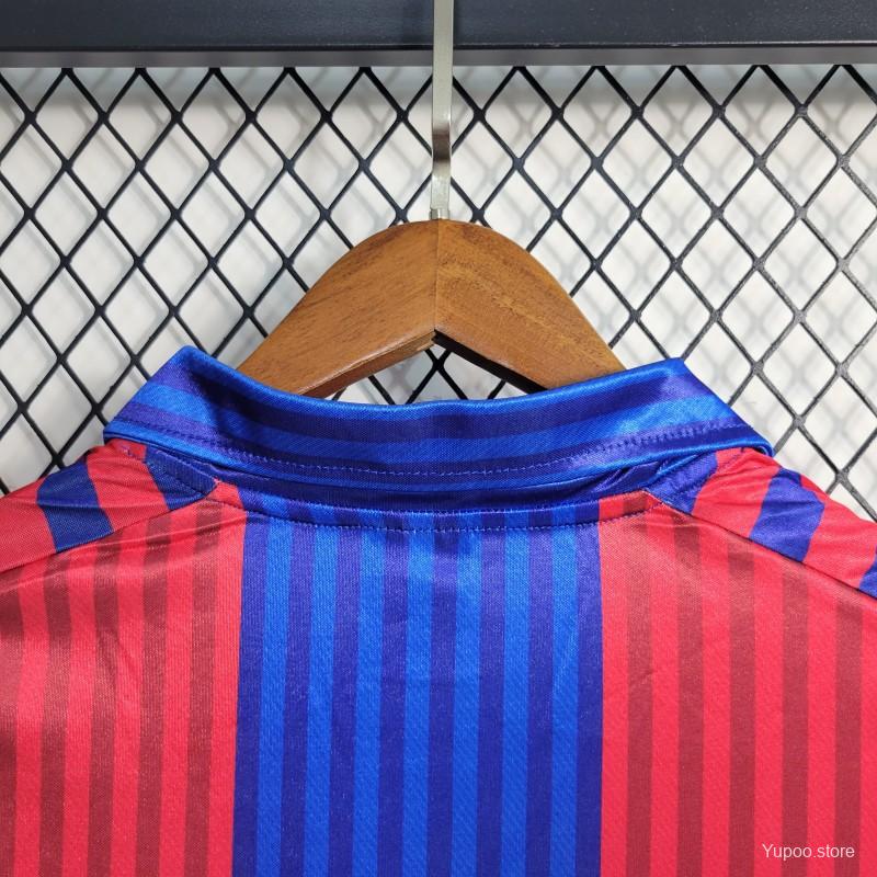 Camisola Manga Comprida FC Barcelona 1990-91 Principal