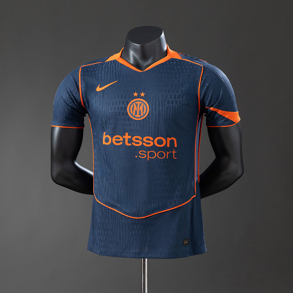 Camisola Inter Milão 2025-26 Alternativa Preta Versão Jogador