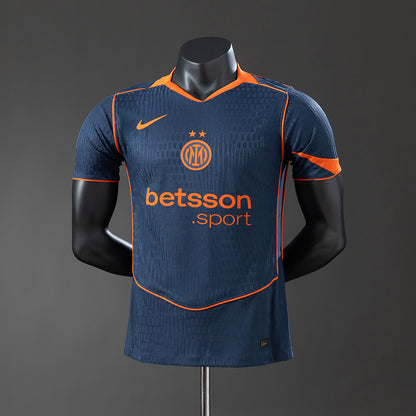 Camisola Inter Milão 2025-26 Alternativa Preta Versão Jogador