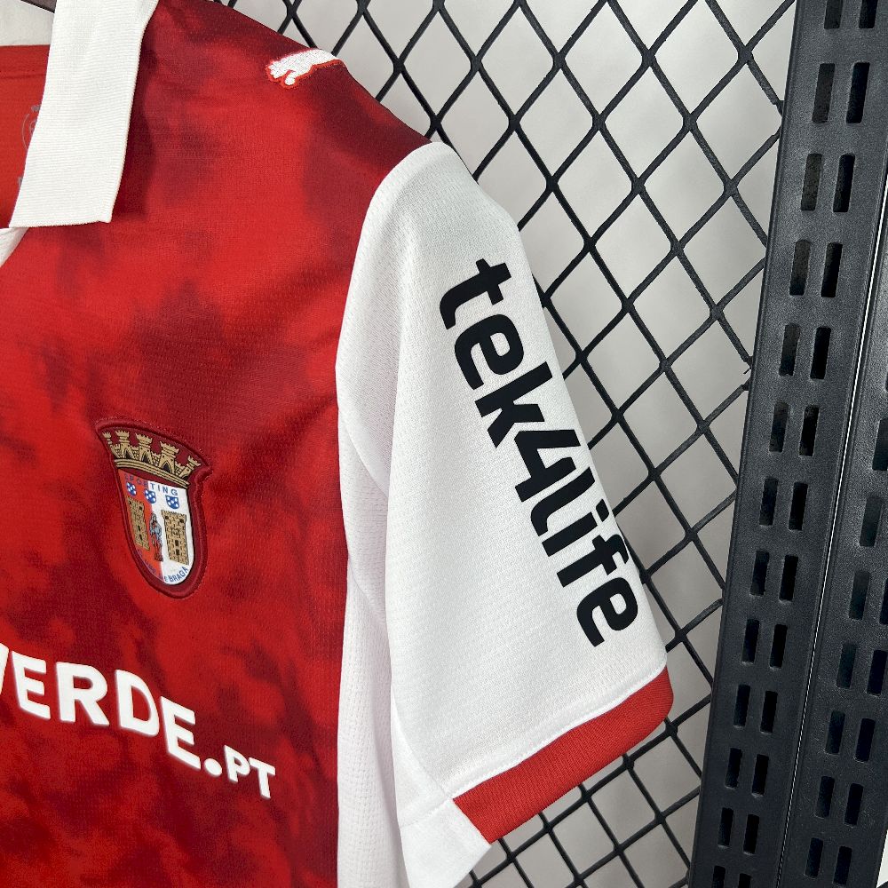 Camisola SC Braga 2025-26 Principal Versão Adepto (Entrega Imediata)