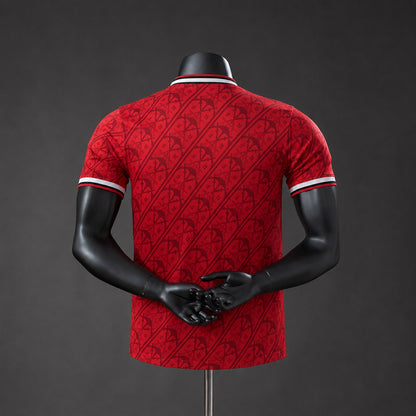 Camisola CR Flamengo 2026-27 Alternativa Vermelha Lisa Versão Jogador