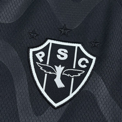 Camisola Paysandu SC 2025-26 Alternativa Preta Versão Adepto