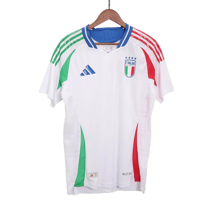 Camisola Italia 2024 Alternativa Branca Versão Adepto
