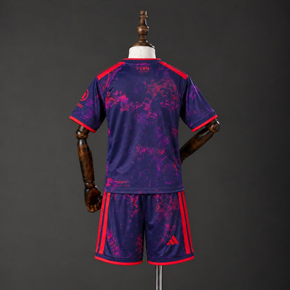Kit Criança FC Bayern Munique 2026-27 Alternativo Azul
