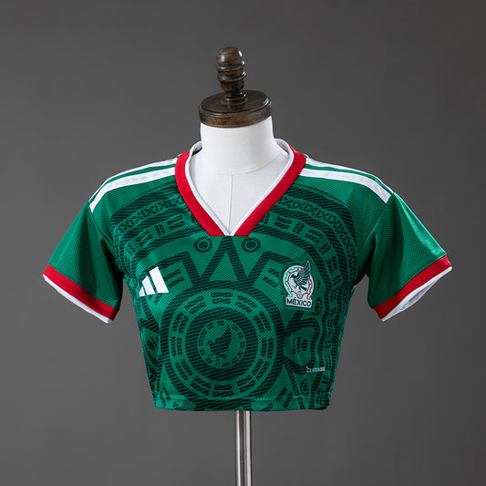 Crop Top Mulher Mexico 2026 Principal