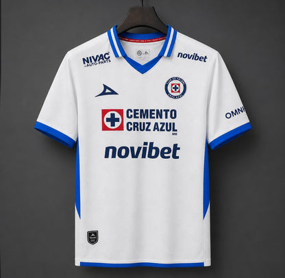 Camisola CD Cruz Azul 2026-27 Alternativa Branca Versão Adepto