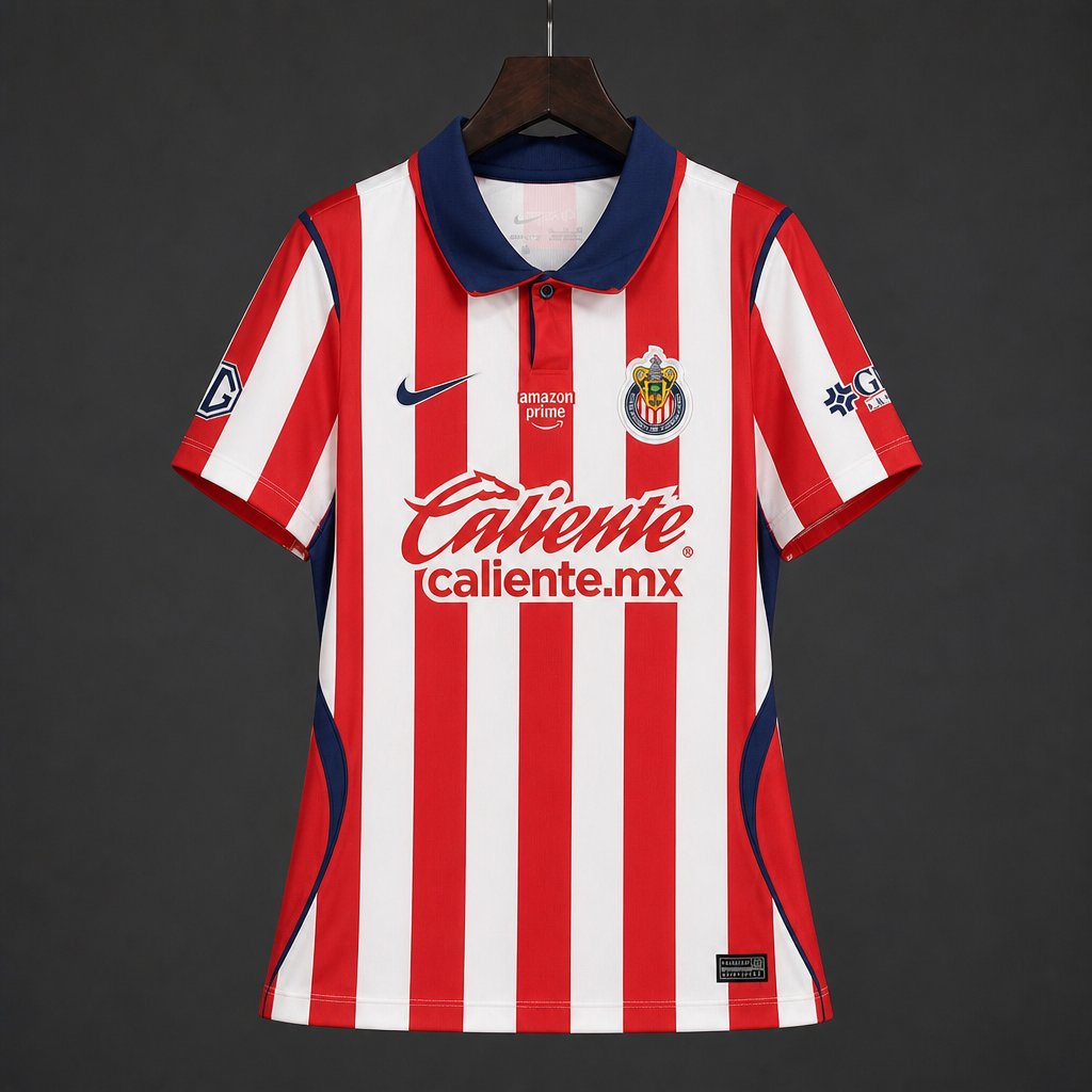 Camisola CD Chivas 2026-27 Principal Versão Mulher