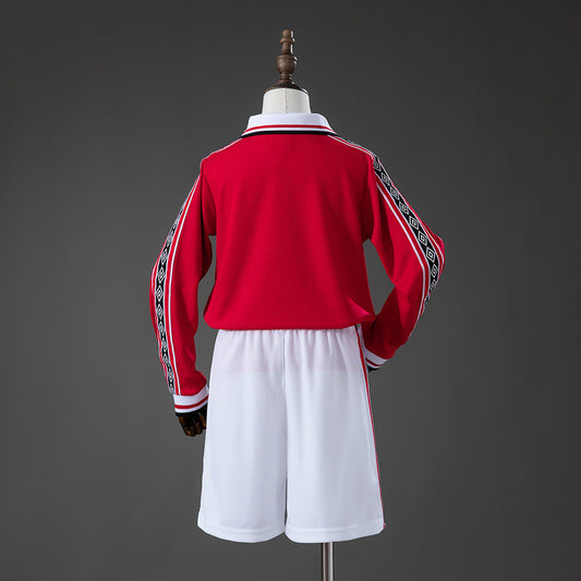 Kit Criança Manga Comprida M-UNITED 1998-99 Principal