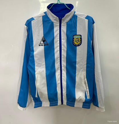 Casaco Reversivel Argentina 1986