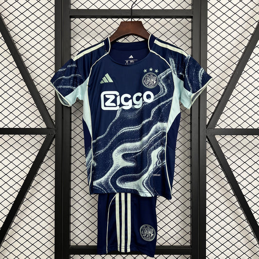 Kit Criança AFC Ajax 2025-26 Alternativo