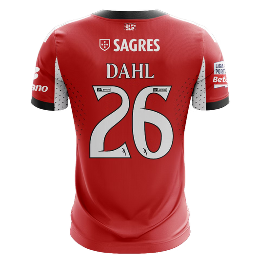 Camisola SLB 2025-26 Principal Versão Adepto DAHL #26