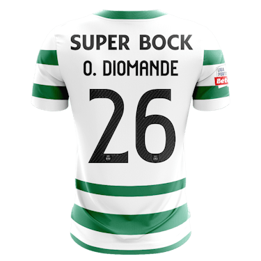 Camisola SCP 2025-26 Principal Versão Adepto O. DIOMANDE #26