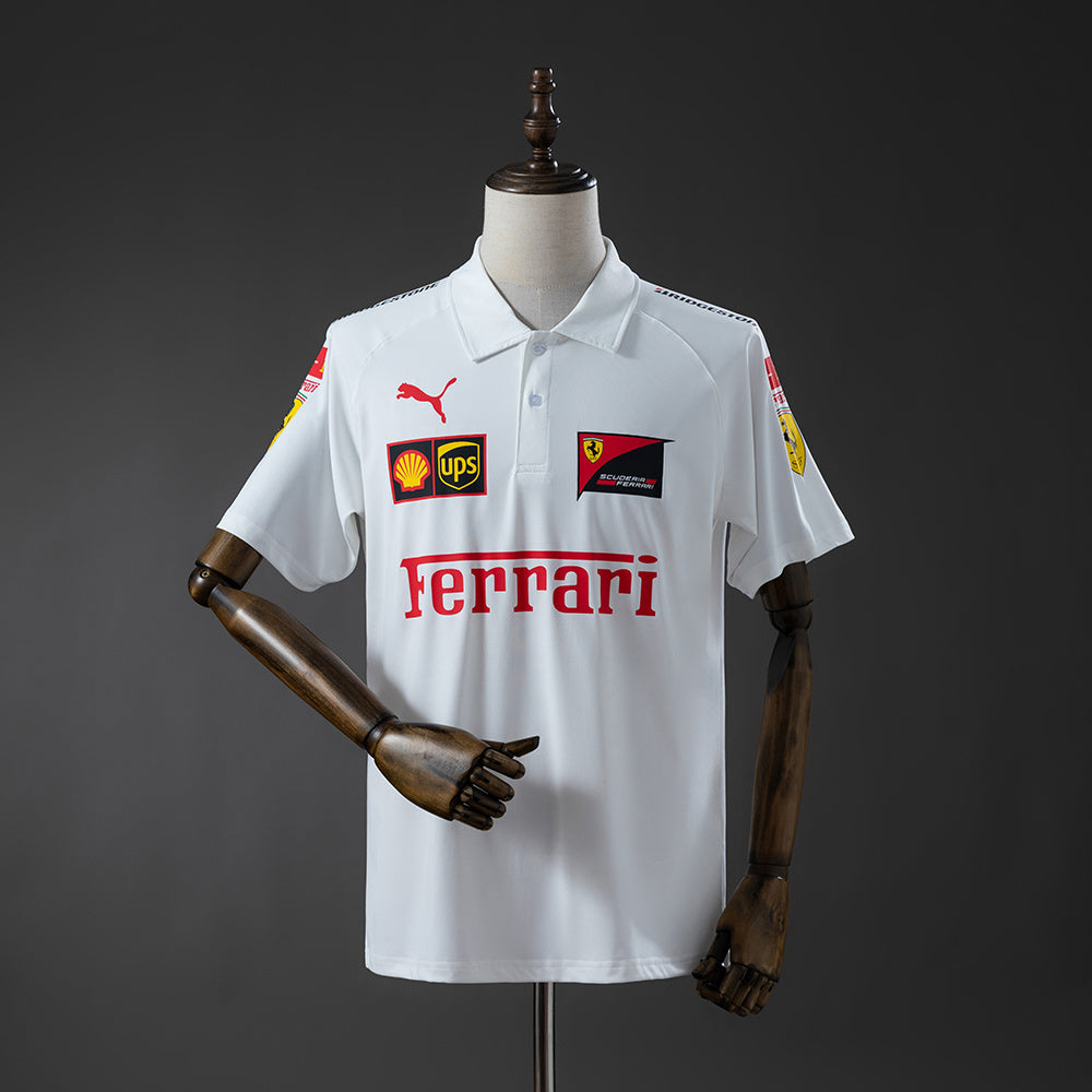Polo Ferrari 2025 Branco