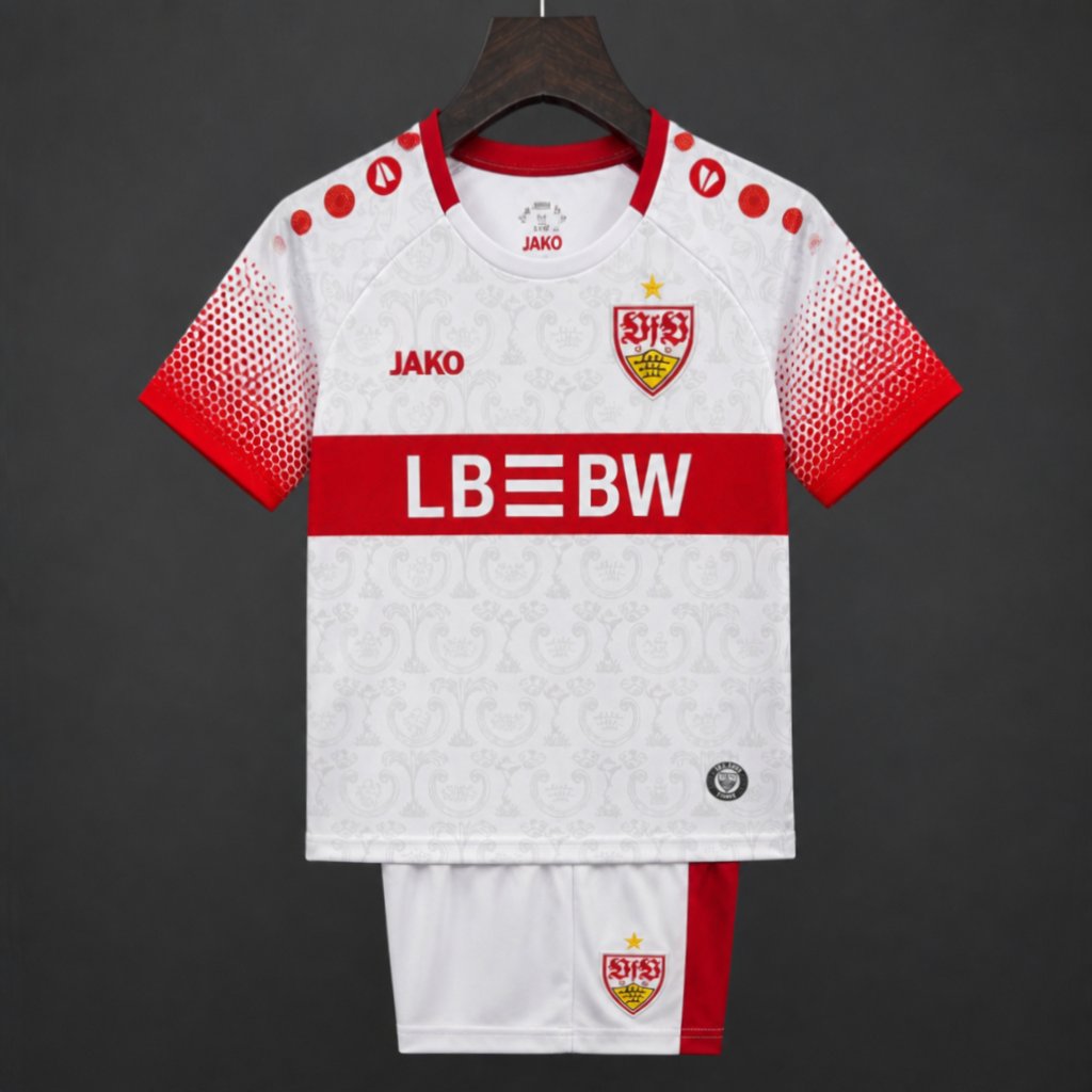 Kit Criança VfB Estugarda 2026-27 Principal