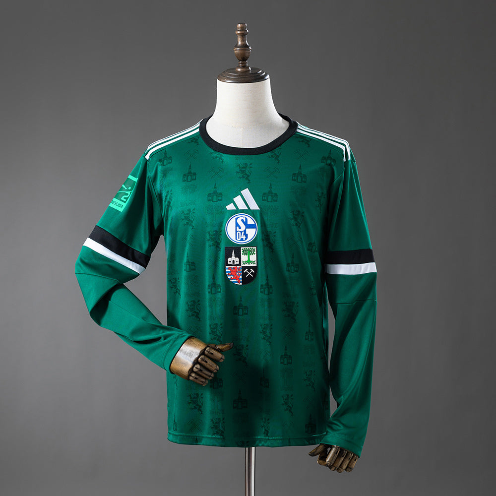 Camisola Manga Comprida Schalke 04 2025-26 Edição Especial Versão Adepto