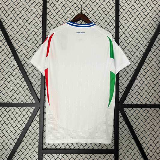 Camisola Italia 2024 Alternativa Branca Versão Adepto (Entrega Imediata)